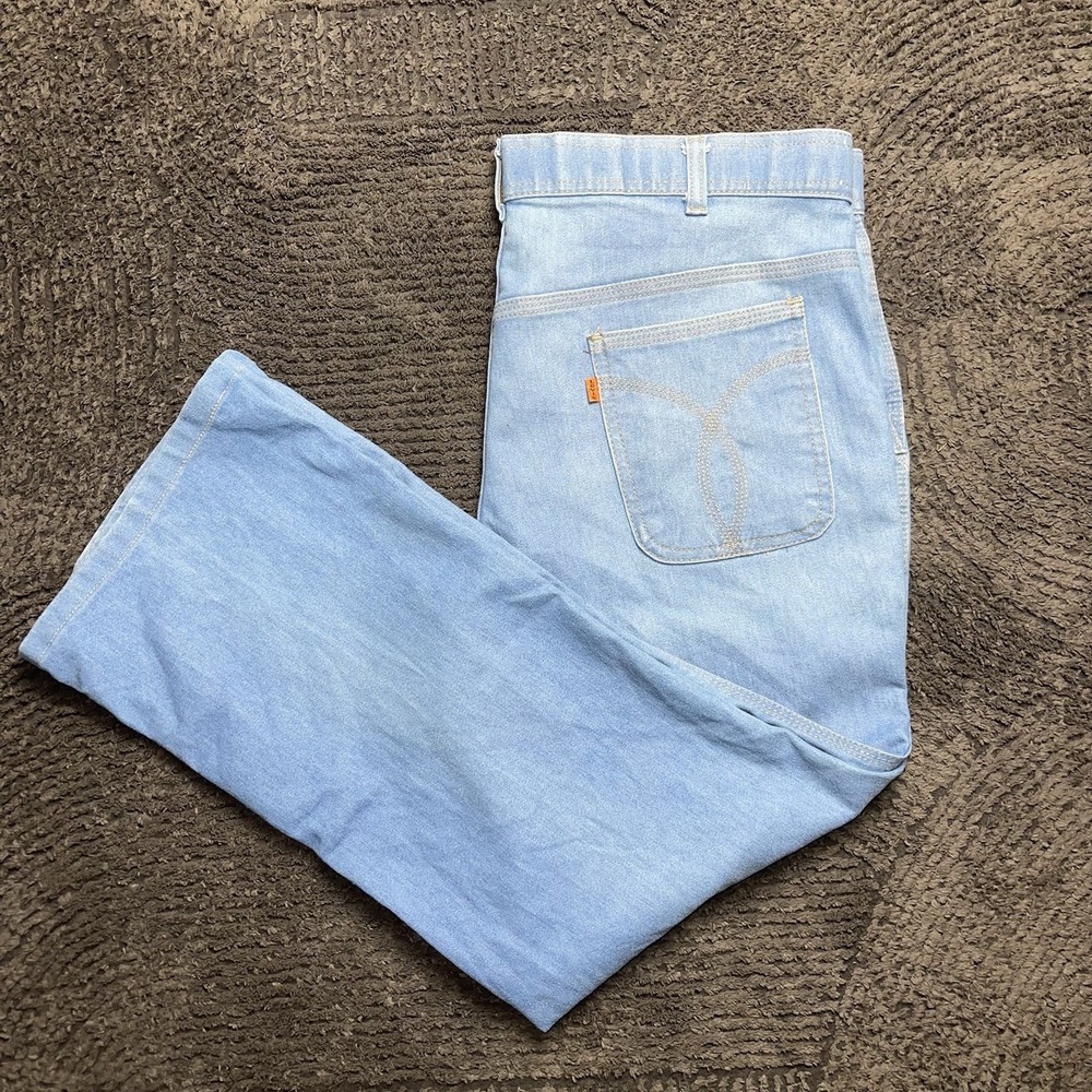 Vintage Levi's For Men 36x26 Orange Tab Jeans USA Made Straight Leg USA Made 90s